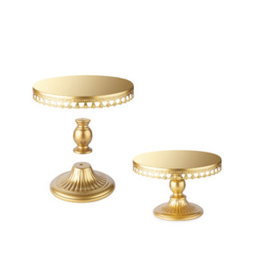 Dezun Shangpin Wrought Iron Cake Stand 24cm Antique European Style For <b>Wedding</b> Birthday Dessert Display - Product Image 5