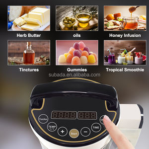 Robot culinaire électrique Magic Butter Maker 1.2L Kits de machine à infusion d'huile à base de plantes DIY Recipe SS304 Decarboxylation Machine - Product Image 4