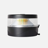 Luces Estroboscópicas LED Magnéticas Recargables USB-C con Control Remoto Inalámbrico, Luz de Advertencia, Impermeables IP67 para Camión