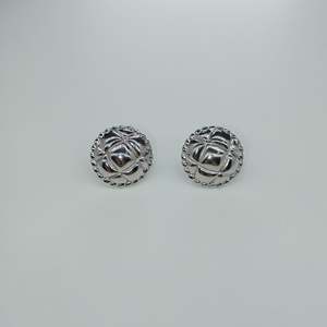 Stud <b>Earrings</b> 316L Stainless Steel PVD Gold Plating Fashion Jewelry Women's Accessories - Product Image 1