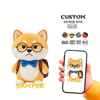 Vente directe d'usine de jouets en peluche ours brun de haute qualité, fabriqués avec une technique de broderie, tissu doux, jouet en peluche personnalisé