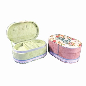 Elegant Multi-compartment Jewelry Box with Detachable Trays and Velvet Lining Luxury Jewelry <b>Storage</b> Jewelry Box for <b>Rings</b> - Product Image 5