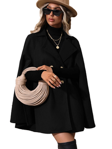 Giacca Invernale da <span class=keywords><strong>Donna</strong></span> <span class=keywords><strong>di</strong></span> Alta Qualità, Cappotto Lungo Doppiopetto con Tessuto Traspirante, Spesso e Caldo - Product Image 3