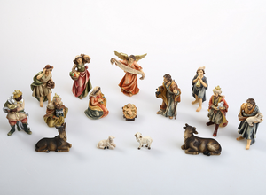 Ensemble classique de 15 figurines de la Nativité en résine, <span class=keywords><strong>crèches</strong></span> pour <span class=keywords><strong>Noël</strong></span> - Product Image 2