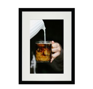 11.7x16.5 classico Poster nordico Art A3 <span class=keywords><strong>foto</strong></span> stampe <span class=keywords><strong>foto</strong></span> cornice nero bianco solido A3 legno montaggio a parete decorazione appesa - Product Image 4