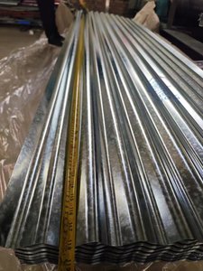 Lámina de Acero <span class=keywords><strong>Corrugado</strong></span> Recubierta de Zinc de 0.5 <span class=keywords><strong>mm</strong></span> para Construcción Agrícola y de Almacenes - Product Image 4