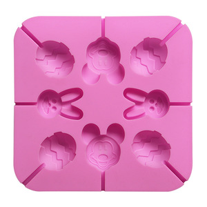 <span class=keywords><strong>Moule</strong></span> à sucettes en silicone antiadhésif écologique personnalisé en gros <span class=keywords><strong>sans</strong></span> bâtonnet, pour la fabrication de barres chocolatées, outils de pâtisserie - Product Image 5