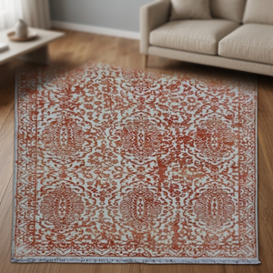 High Quality Knitted Floral Jacquard Medium Weight Bamboo Silk Carpet <b>Set</b> Famous Export for Living Room Handmade Area Rugs - Product Image 2