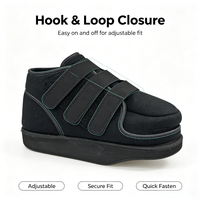Chaussures post-opératoires OEM ajustables à scratch, intérieur spacieux, doublure douce, pour soulagement de la douleur au devant du pied et à la plante du pied après une chirurgie de l'orteil