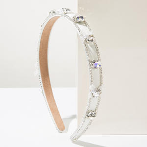 Diadema Elegante con Lazo de Diamantes de Imitación, Diadema Brillante con Cristales, Accesorio para el Cabello para Fiestas - Product Image 5