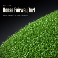 Tapis de frappe de golf Enriter 155B en matériau PA pour usage intérieur/extérieur, tapis d'entraînement de swing moins cher