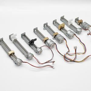 מנוע stepper בורג עופרת 20 מ "מ עם שבץ ליניארי מדריך מכה 5v 12v מגנט קבוע עבור מכשירים רפואיים - Product Image 1