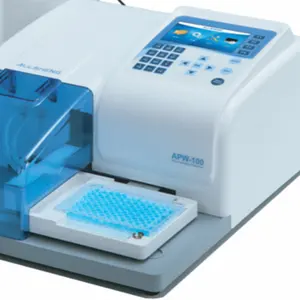 Laboratuvarlar sağlam dayanıklılık verimli temizlik 96 iyi mikro gözenekli plakaları temizlemek için tam otomatik plaka çamaşır makinesi