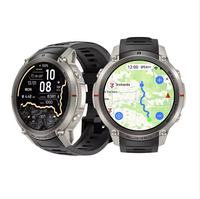 Montre connectée pour homme, vente en gros, OEM, CE RoHS FCC, GPS d'origine, écran AMOLED 1,43 pouces, ultra personnalisable, faible MOQ