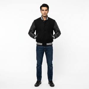 Blouson Bomber Uni pour Homme, Veste Universitaire Personnalisable par Sublimation, Blouson de Baseball pour Homme 2024 - Vente en Gros - Product Image 1