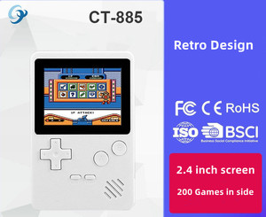 Máy chơi <span class=keywords><strong>game</strong></span> cầm tay mini Classic CT-885, màn hình màu, thương hiệu OEM, khuôn riêng, máy chơi <span class=keywords><strong>game</strong></span> bỏ túi - Product Image 2
