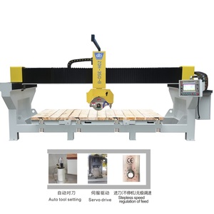 Machine automatique de découpe et de fraisage de pierre de pont à 5 + 1 axes avec boîte de vitesses pour aspiration de comptoir et caméra longueur maximale de 3400mm - Product Image 4