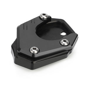 Pour Honda NC700S / X NC700D INTEGRA <span class=keywords><strong>2012</strong></span> - 2013 CNC béquille pied côté support Extension Pad plaque de Support agrandir support - Product Image 2