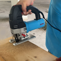 Scie sauteuse électrique FIXTEC de qualité industrielle, robuste, 4 vitesses, 550W, pour le bois et le métal
