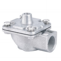 Fabrication RCAC25T4012 Valve à impulsion de contrôle d'air à membrane pneumatique en alliage d'aluminium 1 pouce
