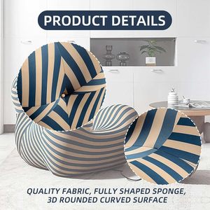Commercio all'ingrosso della fabbrica Italia di lusso salotto <span class=keywords><strong>poltrone</strong></span> in tessuto ottomano divani imbottiti di spugna compressi per uso appartamento - Product Image 5
