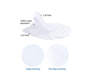 Discos de Algodón Desechables para Desmaquillar el Rostro, Orgánicos, 100 Unidades, Sin Aceite, Marca Privada - Product Image 1