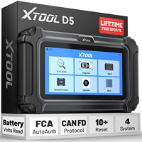 Mise à jour gratuite à vie XTOOL D5 Outil de diagnostic automobile OBD2 Scanner de moteur de voiture 10+ fonctions de réinitialisation Lecteur de codes Outils de diagnostic automobile