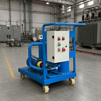 Machine compacte mobile de conditionnement d'huile transformateur et de filtration de fluide diélectrique