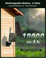 Caméra de surveillance cellulaire 4G AVstart 3MP 2K, caméra de chasse, batterie solaire 8000mAh, fabricant OEM