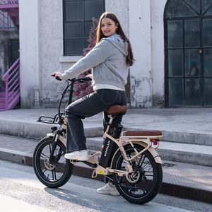 Bicicleta urbana KOOLUX X16 en oferta, envío directo desde almacén de la UE, ligera, plegable, 7 velocidades, motor sin escobillas de aleación de aluminio para desplazamientos diarios. - Product Image 5