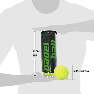 <span class=keywords><strong>Balle</strong></span> <span class=keywords><strong>de</strong></span> <span class=keywords><strong>padel</strong></span> synthétique à fibres <span class=keywords><strong>de</strong></span> haute qualité, à rebond élevé, antidérapante, longue durée, best-seller - Product Image 3