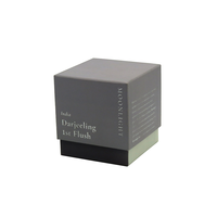 Emballage de diffuseur en verre avec boîte en carton rigide biodégradable de luxe personnalisée, estampage à chaud, boîte cadeau en papier avec couvercle pour bougie