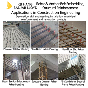 Adhesivo Estructural de Dos Componentes de Curado Rápido para Varillas, Epoxi de Alta Resistencia para Anclaje de Barras de Acero, Buena Marca TH - Product Image 2