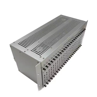 Modulador RF Analógico CATV de 24 Canales HD de Entrada Cabecera Modulador Analógico AV RF 24 en 1 Modulador Ágil Analógico de 24 Canales Fijos