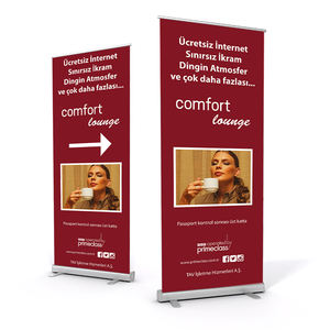 Оптовая Продажа с фабрики, рекламный баннер, дешевый роликовый стенд, роликовый дисплей для продвижения, выдвижной баннер 85x200 - Product Image 5