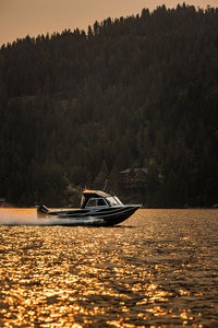 Kin ocean Aluminium Fischer kabine Boot Schnellboot mit Zelt - Product Image 4