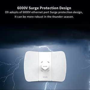 Tenda O9 25Km 5Ghz 11AC 867Mbps Ngoài Trời Wifi <span class=keywords><strong>Router</strong></span> CPE Không Dây Wifi Repeater Extender <span class=keywords><strong>Router</strong></span> AP Điểm Truy Cập Wifi - Product Image 3