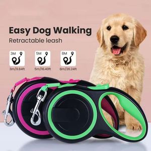 Nouvelle Arrivée Vente en Gros Harnais et Laisse Rétractables Automatiques pour Chien 3m 5m 8m Grand / Petit Animal de Compagnie - Product Image 2