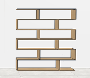 Mostrador de Exhibición para Librería, Exhibidor de Papelería, Muebles de Biblioteca, Estanterías de Madera, Exhibidor de Libros - Product Image 2