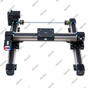 mjunit MJ50 xy axis with 1000x1000mm stroke length high quality Linear Shaft Support Rail Aluminum Alloy Motion flat