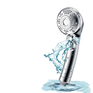 Accesorio de grifo de alta presión de mano para baño Micro Nano Filtro de burbujas cabezal de <span class=keywords><strong>ducha</strong></span> 6 configuraciones interruptor de encendido y apagado de ahorro de agua - Product Image 1