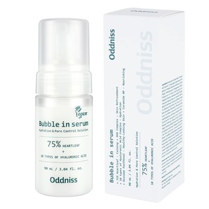 Oddniss Bubble In Serum 90ml Heartleaf Extract Skin Revitalizer Pore Control <b>Face</b> Moisturizer - Product Image 6