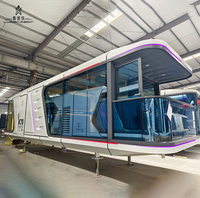 Maison préfabriquée LUBAN CABIN K70, capsule spatiale de 11,5 m², capsule de luxe pour séjour touristique, conception de maison pour séjour touristique