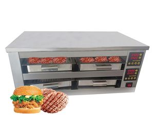 KFC-armario de exhibición de aislamiento vertical de 4 capas, gabinete de aislamiento para llenado de carne, McDonald's <span class=keywords><strong>hamburguesa</strong></span>, de escritorio - Product Image 1