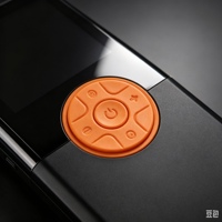 Démarreur de voiture portable avec panneau de commande à anneau orange, booster de batterie d'urgence haute puissance 12V pour le démarrage des véhicules