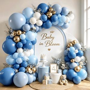 Kit de décoration d'arche de ballons de luxe VANTUR avec rideau à franges - Emballage écologique, montage facile pour anniversaire, Noël, Nouvel An - Product Image 4
