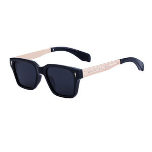 Gafas de sol polarizadas para hombre, montura cuadrada, protección UV400, montura de PC, lentes TAC, para conducir, actividades al aire libre, gafas de moda. - Product Image 5
