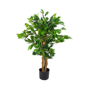 Encantador Árbol Artificial para Espacios Interiores del Hogar, Hojas Realistas, Material Duradero, Perfecto para Decoración de Dormitorios y Oficinas - Product Image 1