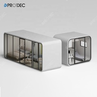 Cabine téléphonique de jardin extérieure, bureau, cabine insonorisée, salle silencieuse, boîte acoustique, cabine de réunion acoustique