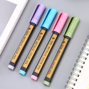 STA Bán Buôn Sản Phẩm 8151 Kim Loại Màu Bút Đánh Dấu Cho Vẽ Bằng Văn Bản Kim Loại Phác Thảo Đánh Dấu - Product Image 5